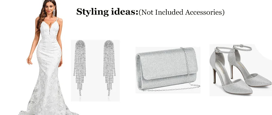 Weißes Hochzeitspartykleid