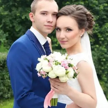 Braut Brautjungfer Hochzeitsstrauß Weiße Seidenblumen Rosen Handgemachte Künstliche Braut Mariage Bouquet Hochzeitszubehör