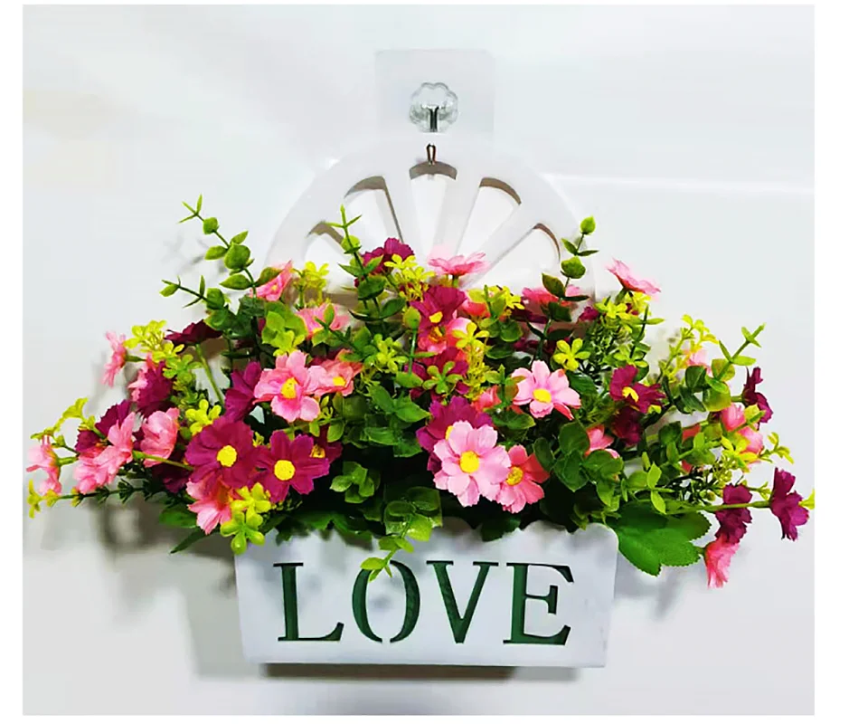 Ein Blumenstrauß mit 7 Zweigen und 28 Köpfen, süßer DIY-Hochzeitsblumenstrauß, Heimzimmer, Tischdekoration, Seidengänseblümchen, künstliche dekorative Blume