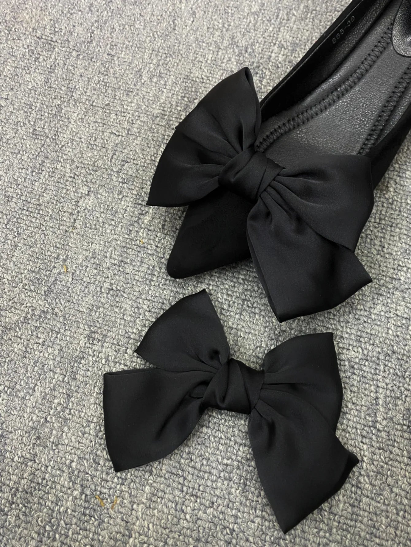 1 paar neue braut schuhe weiß großen bogen frauen schuh schnalle DIY abnehmbare täglichen alle passenden abnehmen satin schuhe blume schuh c