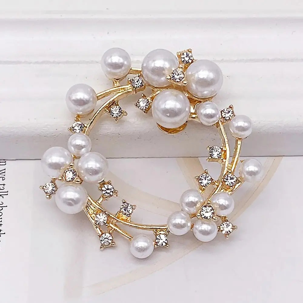 1 Paar Perle Strass Brautschuhe Blume Klassisches Temperament DIY Schuhschnalle Schuhzubehör High Heels Schmuck