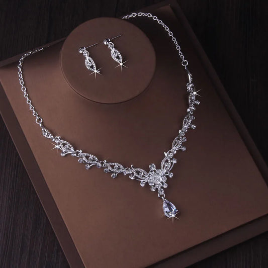 Neue Brautaccessoires im minimalistischen Stil, Hochzeitsaccessoires, Kettenhalsketten, Ohrring-Sets, Ketten-Brautaccessoires, Hochzeits-d